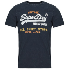 Superdry Rövid ujjú pólók BI CALI RELAXED Tengerész EU L