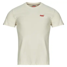 Superdry Rövid ujjú pólók Essential Logo Emb Tee Bézs EU XXL