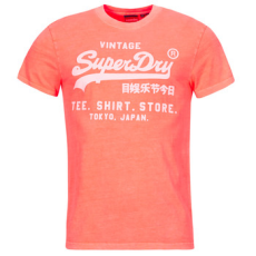 Superdry Rövid ujjú pólók LOGO NEON Narancssárga EU M