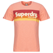 Superdry Rövid ujjú pólók LOGO TERRAIN Narancssárga EU M férfi póló