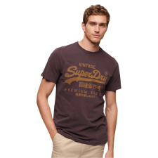 Superdry Vl Premium Goods Grafikus póló 2XL INTL Burgundy Red férfi póló