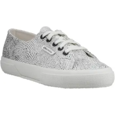 Superga Rövid szárú edzőcipők 2730 MICRO FAUX SNAKE Szürke 38 női cipő
