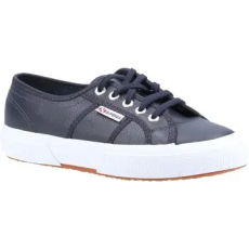 Superga Rövid szárú edzőcipők 2750 EFGLU TUMBLED LEATHER Tengerész 38