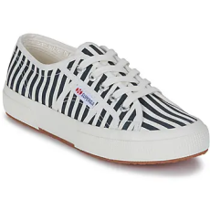 Superga Rövid szárú edzőcipők 2750 STRIPES PRINT Kék 40