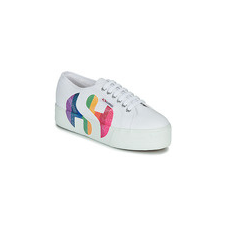 Superga Rövid szárú edzőcipők 2790-COTWPRINTEDLOGOGLITTER Fehér 40 női cipő