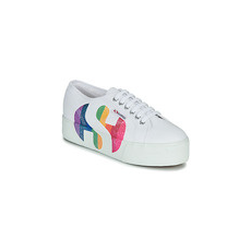 Superga Rövid szárú edzőcipők 2790-COTWPRINTEDLOGOGLITTER Fehér 41