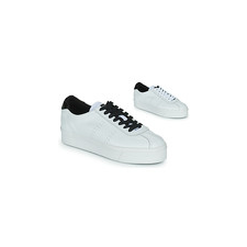 Superga Rövid szárú edzőcipők WHITE BLACK Fehér 39 női cipő