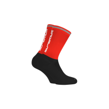 SUPERIOR Long Cycling Socks zokni [fekete-piros, 35-38] kerékpáros női zokni