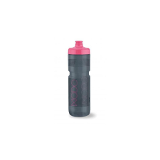 SUPERIOR műanyag kulacs, 750 ml, csavaros, szürke-lila kulacs, kulacstartó