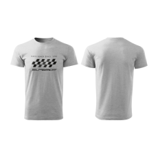 SUPERIOR Race T-shirt rövid ujjú póló [szürke, XL] kerékpáros