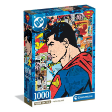 Superman Comic 1000 db-os Compact puzzle Clementoni puzzle, kirakós