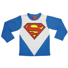 Superman gyerek hosszú ujjú póló (méret: 104-152) gyerek póló