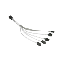 Supermicro MiniSAS HD - 4 SATA kábel 20cm (CBL-SAST-0664) (CBL-SAST-0664) kábel és adapter