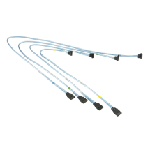Supermicro SUPERMICRO Kábel Sett 4 SATA 40-50-60-70 cm kábel és adapter