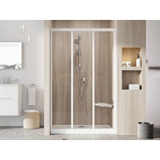  Supernova zuhanyajtó ASDP3-80 fehér/transparent kád, zuhanykabin