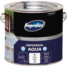  Supralux Universal Aqua Fehér 2,5 l lakk, faolaj