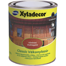 Supralux vékonylazúr Xyladecor Classic  0,75 l vöröses teak favédőszer és lazúr