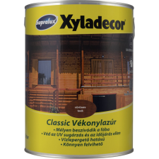 Supralux vékonylazúr Xyladecor Classic 5 l rusztikus dió favédőszer és lazúr