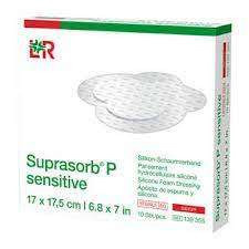  Suprasorb P Sensitive Sacrum felfekvéskezelő szilikon habkötszer - 10 db gyógyászati segédeszköz