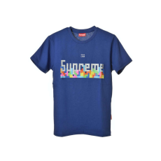 Supreme Supreme kék, Tetris mintás gyerek póló