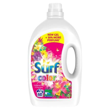 Surf Mosógél, 60 mosáshoz, 3 l, SURF &quot;Tropical&quot; tisztító- és takarítószer, higiénia