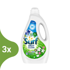 Surf mosógél színes és fehér ruhához jasmine 3 liter 60 mosás (Karton - 3 db) tisztító- és takarítószer, higiénia