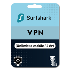 Sursfhark VPN (Unlimited eszköz / 2 év) (Elektronikus licenc) karbantartó program