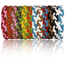 SURTEP Szúnyogriasztó karkötő, fonott, 10 db, vegyes színek tisztító- és takarítószer, higiénia