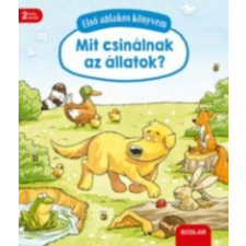 Susanne Gernhauser Első ablakos könyvem - Mit csinálnak az állatok? kreatív és készségfejlesztő