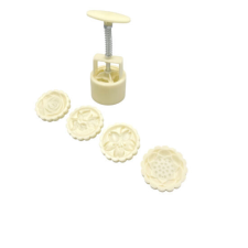  Sütipecsét, műanyag, virágok, fehér, 2 db-os I. sütés és főzés