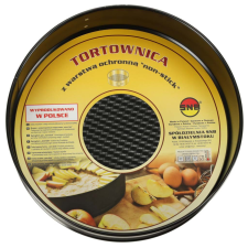 Sütőforma levehető peremmel 24cm fekete konyhai eszköz