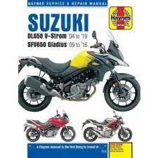  Suzuki DL650 V-Strom & SFV650 Gladius (04 - 19) – Matthew Coombs idegen nyelvű könyv