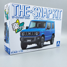  Suzuki Jimny építhető makett 1:32 kék makett