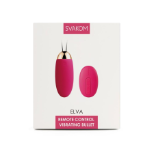 Svakom Elva - akkus, távvezérlős vibrációs tojás (piros) vibrátorok