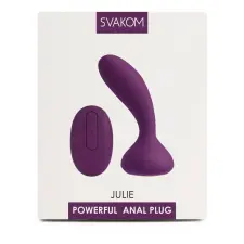  Svakom Julie - akkus, rádiós prosztata vibrátor (viola) vibrátorok