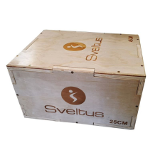 Sveltus Plyo box fa mini Sveltus 45x35x25 cm fitness eszköz