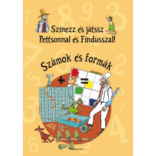 Sven Nordqvist - Színezz és játssz Pettsonnal és Findusszal! - Számok és formák gyermek- és ifjúsági könyv