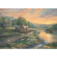 Svítání az Emerald Valley puzzle puzzle, kirakós
