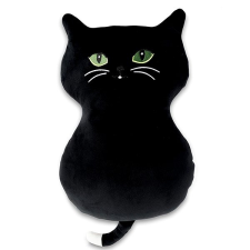 Svitap Sleepwell microspandex - macska, fekete, 32 cm lakástextília