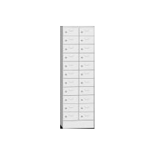  SVO_32_B22 postázó/szortírozó szekrény (22 rekesz, teli ajtós) irattároló szekrény