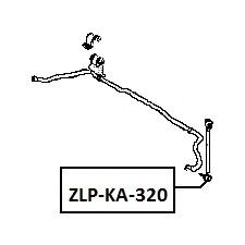SWAG stabilizátor rúd gömbfej 250mm,acél,első tengely jobb,anyával autóalkatrész