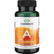 Swanson A-VITAMIN 10000NE 250 KAPSZULA SWANSON vitamin és táplálékkiegészítő