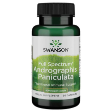  Swanson Andrographis Paniculata 400mg 60 kapszula vitamin és táplálékkiegészítő