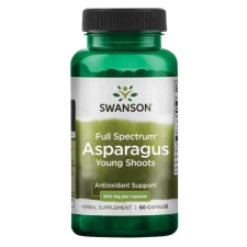 Swanson Asparagus full spectrum sprágacsíra kivonat 400mg növényi kapszula 60db vitamin és táplálékkiegészítő