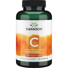 Swanson C vitamin 1000 mg 90 kapszula csipkebogyó kivonat vitamin és táplálékkiegészítő