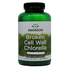 Swanson Chlorella alga 500mg tabletta 360db vitamin és táplálékkiegészítő