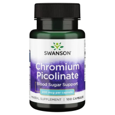 Swanson CHROMIUM PICOLINATE 200mcg 100 kapszula vitamin és táplálékkiegészítő