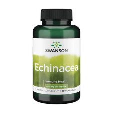 Swanson ECHINACEA (Bíbor kasvirág) 400mg 100 kapszula vitamin és táplálékkiegészítő