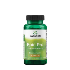 Swanson Epic Pro 25-Strain Probiotikum 30 BILLION CFU (30 Veg Kapszula) vitamin és táplálékkiegészítő