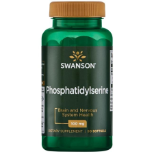 Swanson Foszfatidil -szerin (foszfatidil -szerin) 100 mg, 90 lágyzselatin vitamin és táplálékkiegészítő